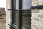 ontwerp nieuwbouwwoning stationskwartier Kampen - tuitgevels en details geïnspireerd op bouwstijl Hanzestad - ontwerp door Nonon Architectuur (Ronald Grotenhuis)