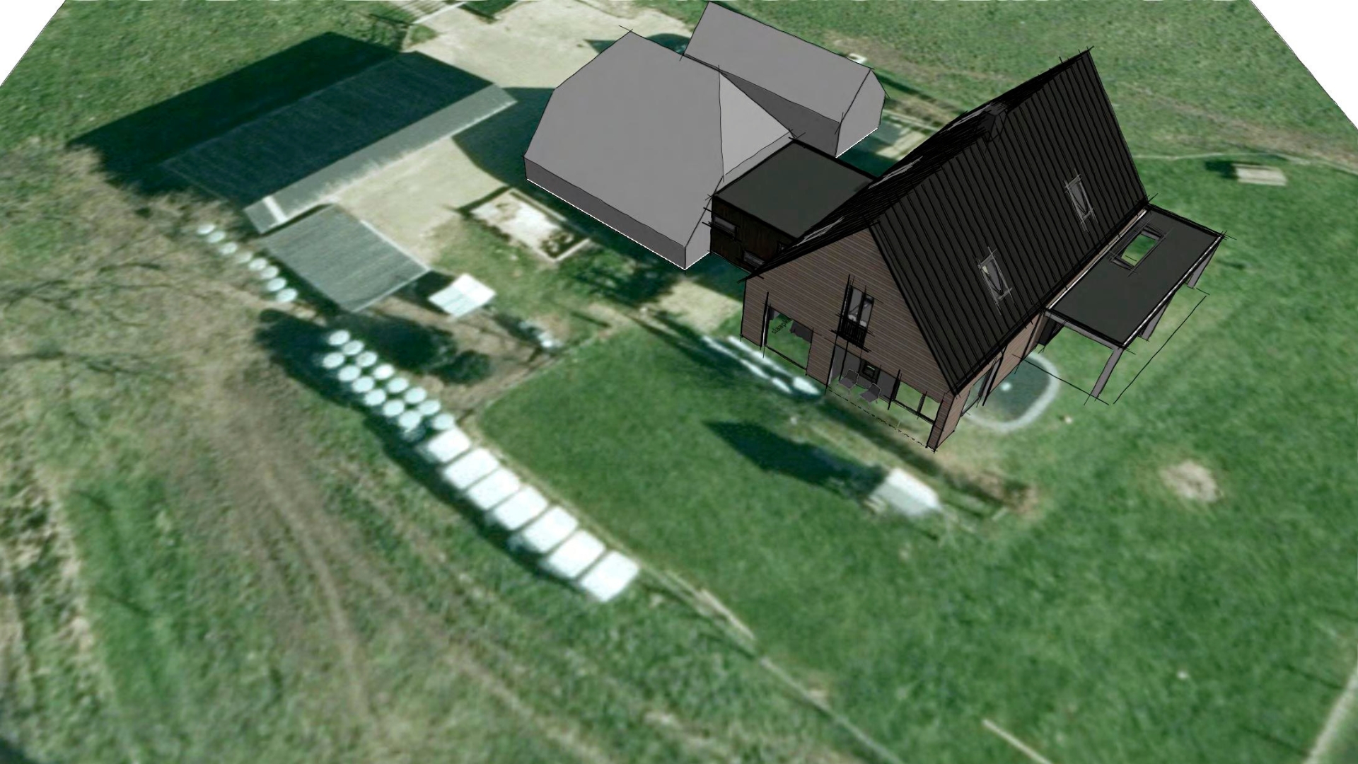 ontwerp van nieuwbouw woning in buitengebied in de regio Raalte